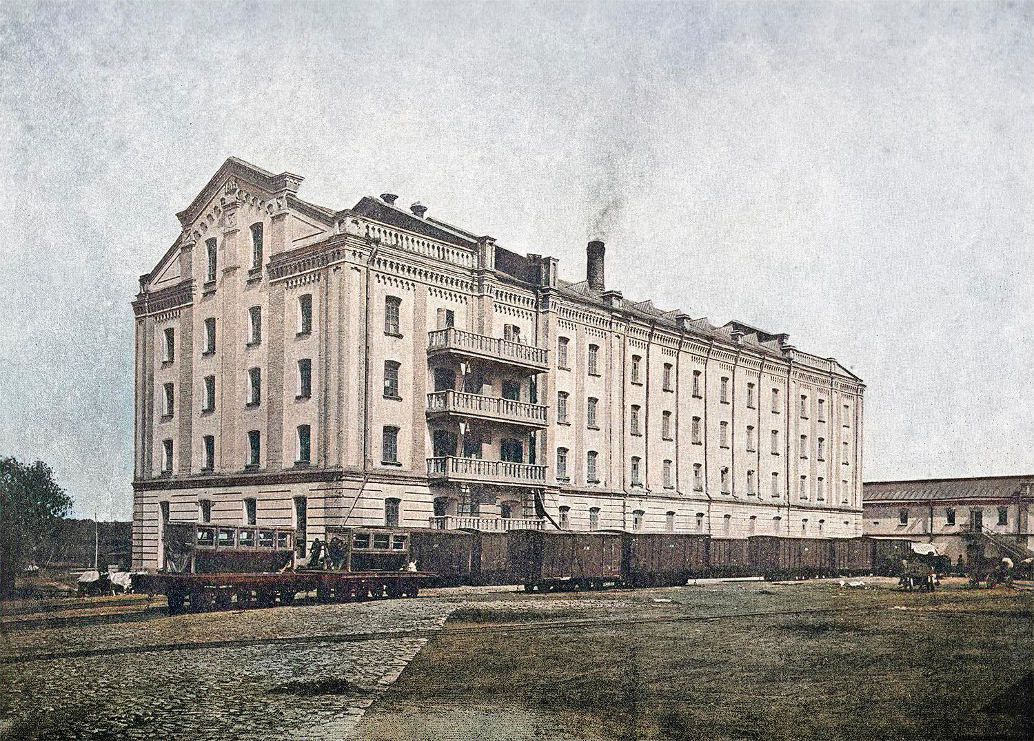 Теткинская паровая крупчатая мельница